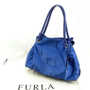 Furla Tote bag Blue Woman Authentic Used Y5285